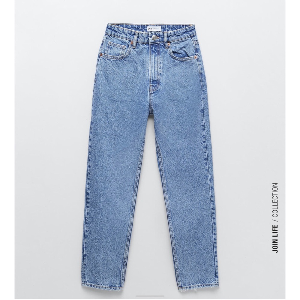 Mom fit Zara jeans